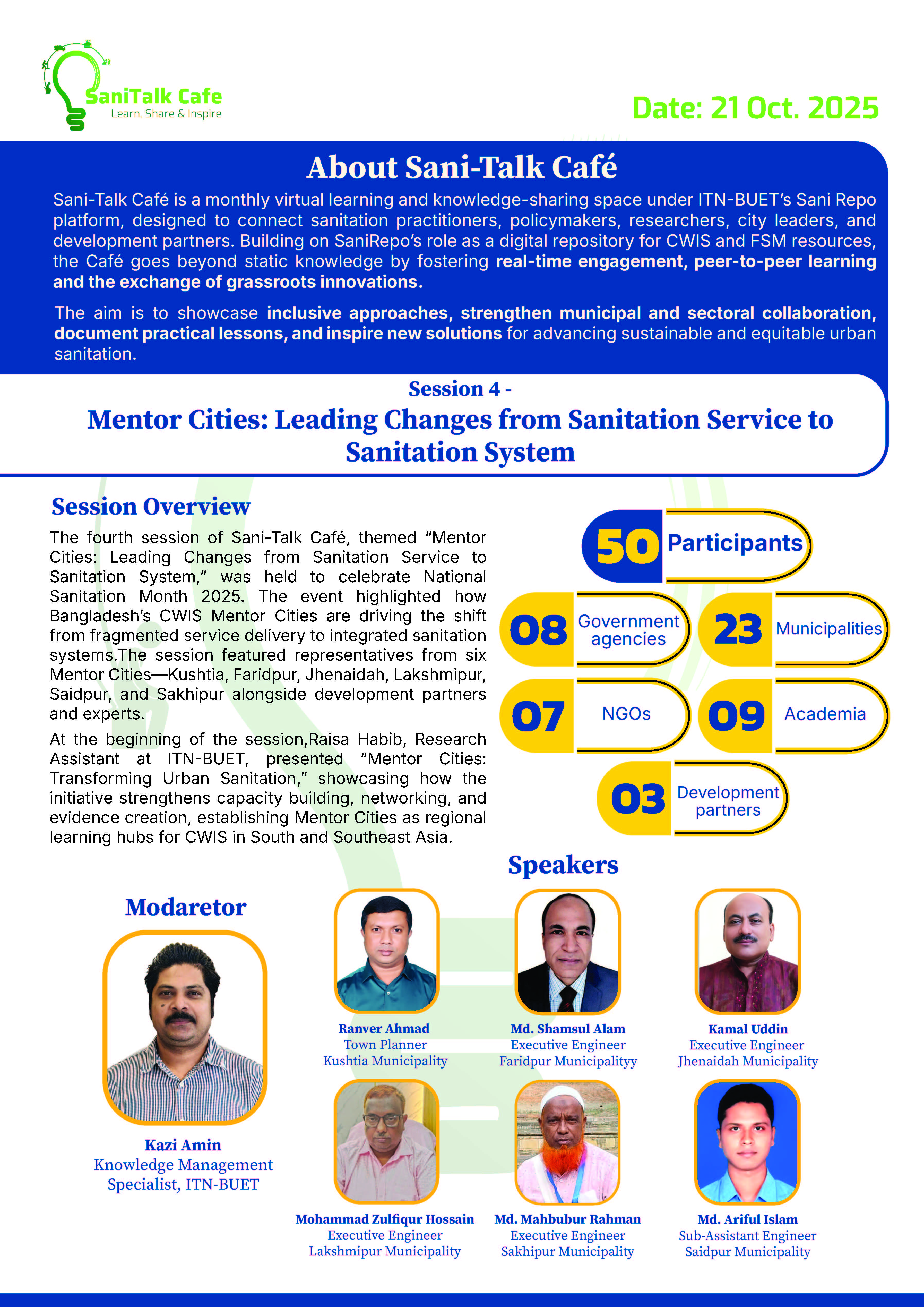 ­­­­­­­Mentor Cities: Leading Changes from Sanitation Service to Sanitation System