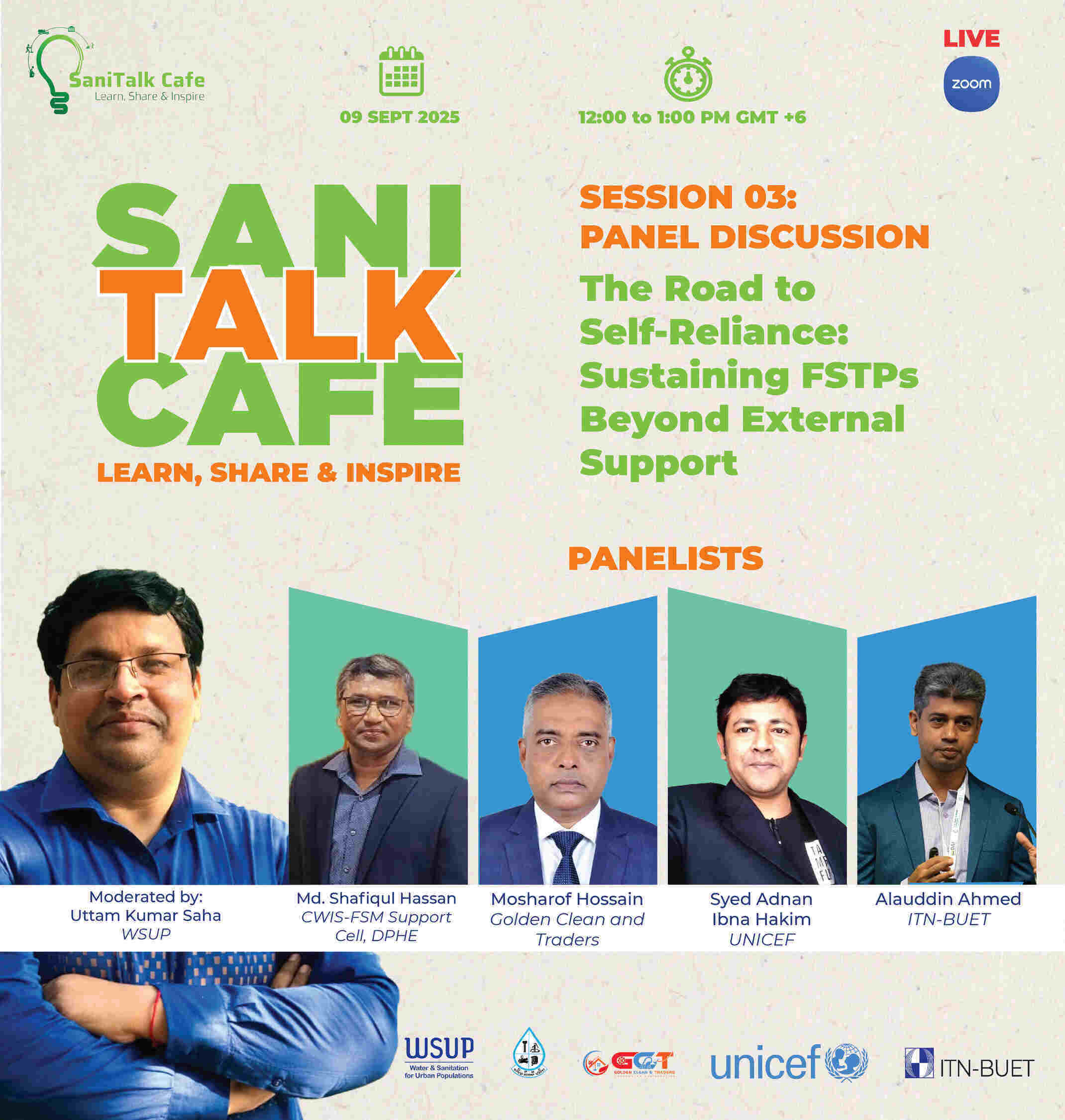 SaniTalk Café Session 3: The Road to Self-Reliance: Sustaining FSTPs Beyond External Support