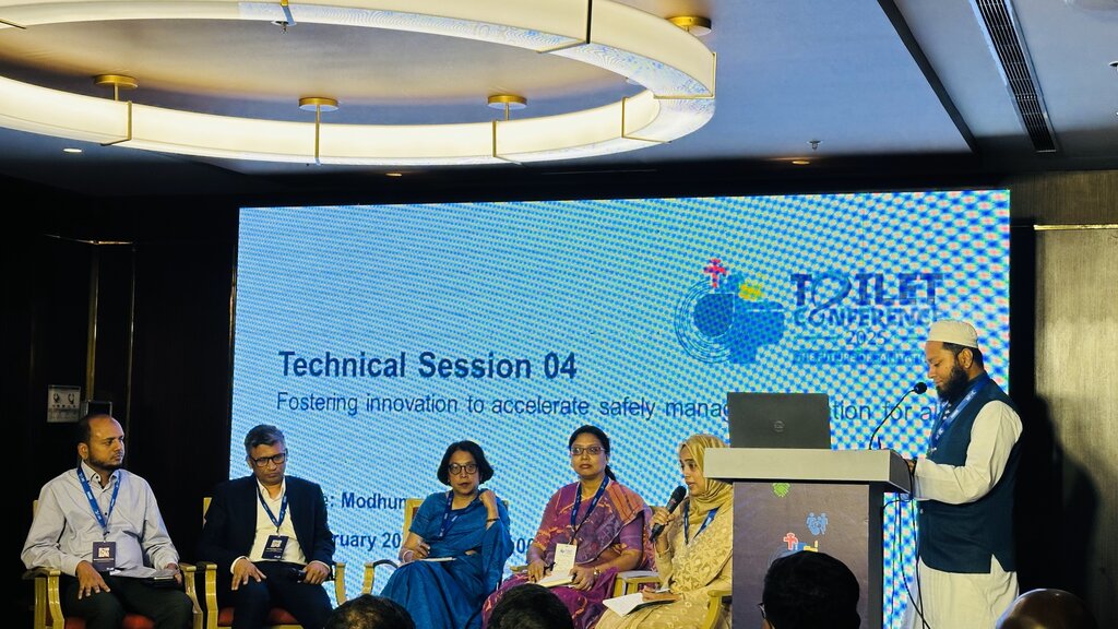 ITN-BUET showcases innovative technologies for safely manage sanitation at Toilet Conference 2025