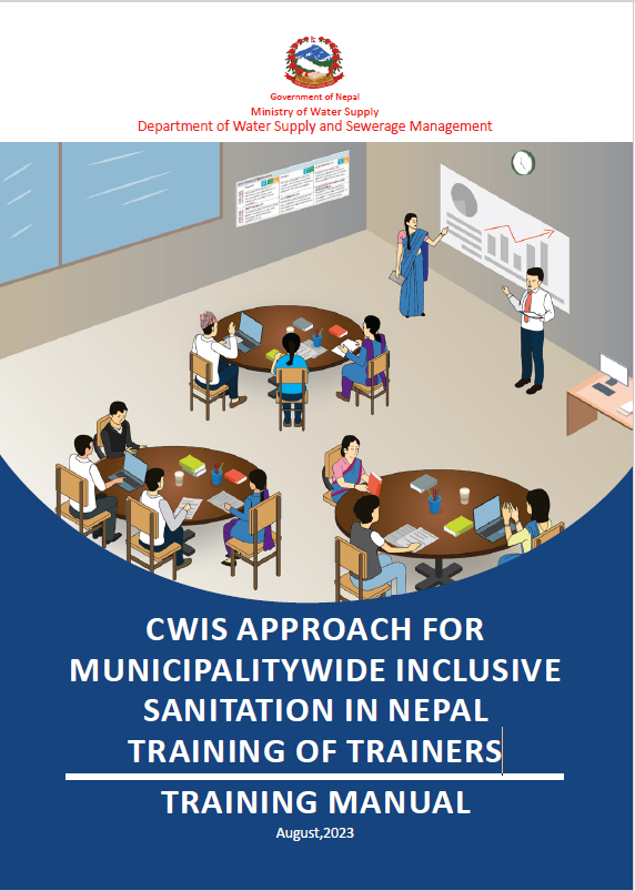 CWIS approach for municipality wide inclusive sanitation in Nepal training of trainers
