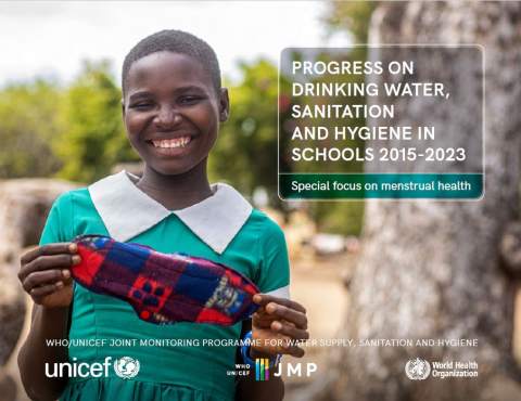 Progress on drinking water, sanitation and hygiene in schools 2015-2023: special focus on menstrual health